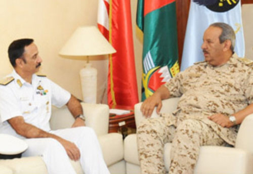Bahrain’s Commander-in-Chief Receives Indian Military Delegation
