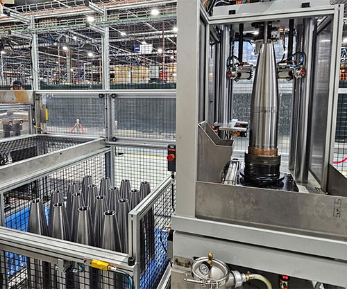 Belgian Defence Minister Inaugurates 155 mm Artillery Shell Production Unit at KNDS Belgium Belgian Defence Minister Inaugurates 155 mm Artillery Shell Production Unit at KNDS Belgium