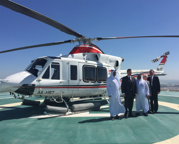 Bell Helicopter, Abu Dhabi Aviation Celebrate 40 Years of Collaboration