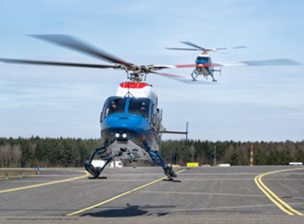 Bell Helicopter Delivers 7 Bell 429s to Swedish National Police