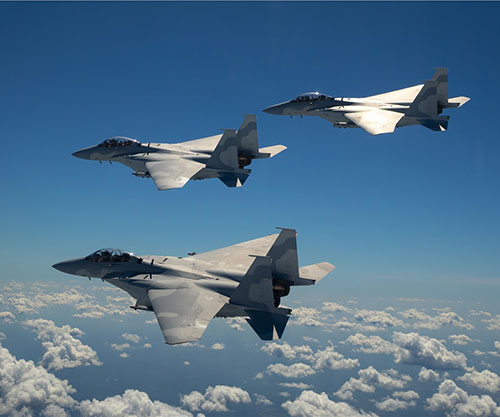 Boeing Unveils F-15 Qatar Advanced Jets