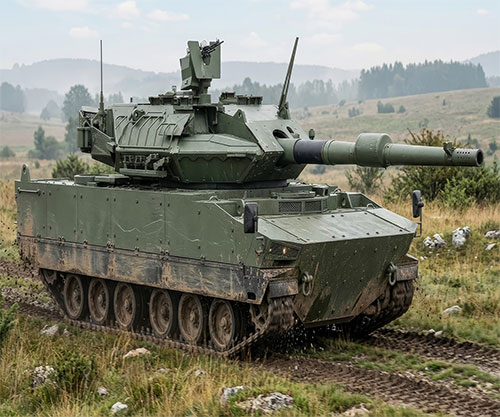 CSG and FNSS Introduce New CFL-120 Karpat Combat Vehicle 