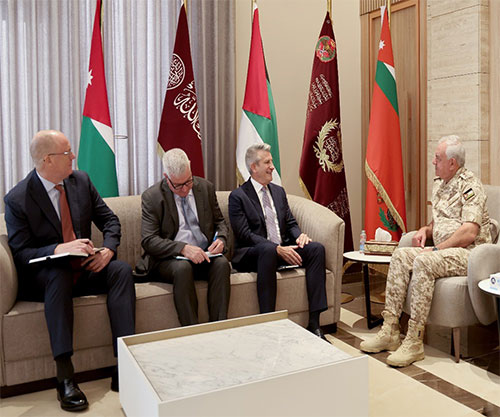 Chairman of Jordanian Joint Chiefs of Staff, Lockheed Martin CEO Discuss Defense Cooperation Chairman of Jordanian Joint Chiefs of Staff, Lockheed Martin CEO Discuss Defense Cooperation