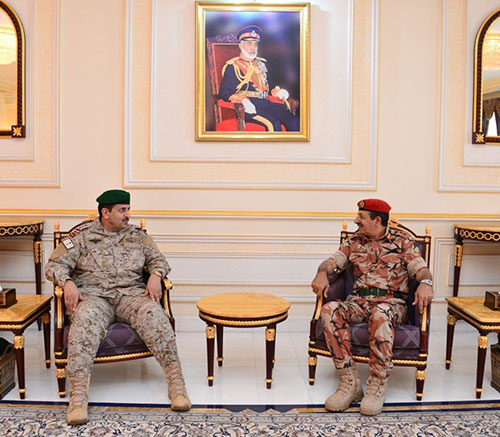 Chief of GCC Unified Military Command Visits Oman