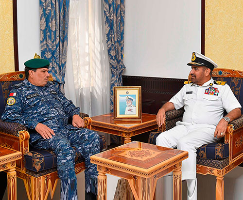 Commander of GCC Unified Maritime Operations Center Visits Oman