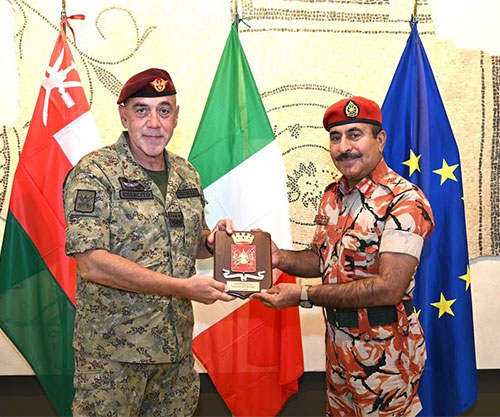 Commander of Royal Army of Oman Meets Chief of Staff of Italian Army in Rome Commander of Royal Army of Oman Meets Chief of Staff of Italian Army in Rome