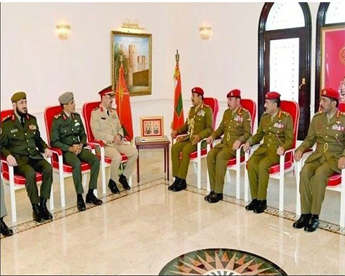 Commander of Royal Army of Oman Receives Chiefs of GCC Military Colleges