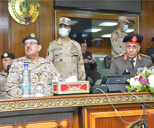 Commander of Royal Saudi Air Defense Visits Egyptian Air Defense Forces 