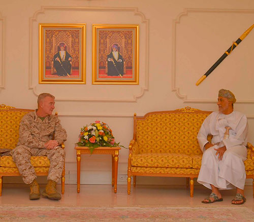 Commander of US Central Command Visits Oman
