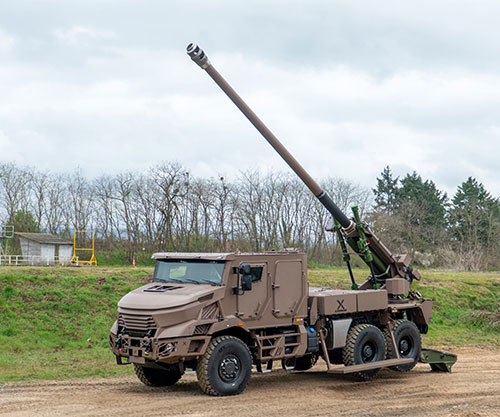 Croatia Orders 18 CAESAR® 6x6 MkII and 15 Serval Armored Vehicles