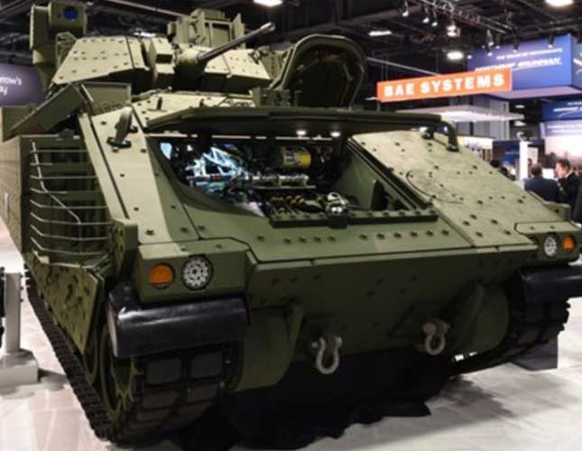 BAE Reveals Next Generation Bradley Prototype 