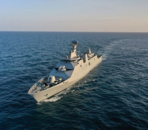 Damen Completes Combat Systems Installation on Indonesian Guided Missile Frigate
