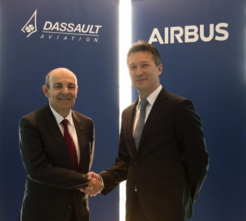 Dassault Aviation, Airbus Join Forces on Future Combat Air System