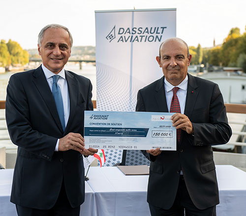 Dassault Aviation Stands by Lebanon