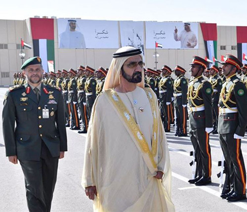 Dubai Ruler Attends Zayed Military College Graduation 