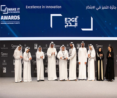 EDGE Wins Make it in the Emirates ‘Excellence in Innovation’ Award