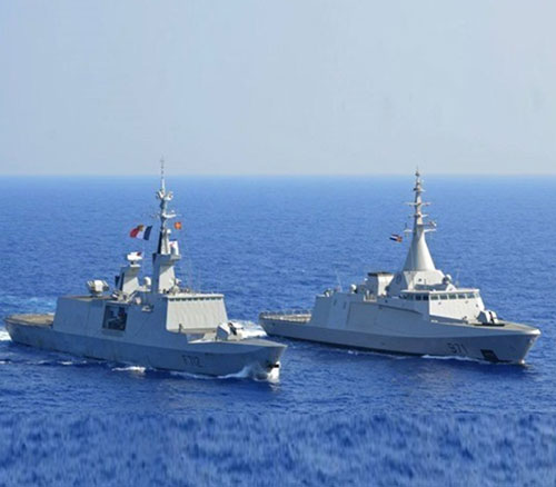Egypt, France Conduct Naval Drills in Mediterranean Sea
