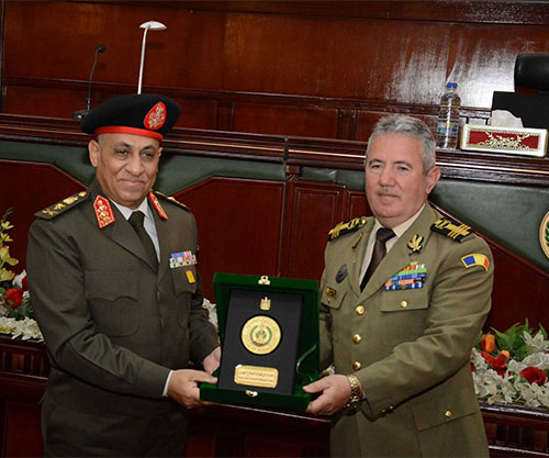 Egypt’s Air Defense Forces Command Receives Delegation of Arab & Foreign Military Attachés 