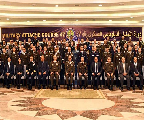 Egypt’s Commander-in-Chief Attends Graduation of Military Attachés Abroad