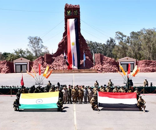 Egyptian Airborne & Special Forces Conduct Two Separate Exercises with Indian & Pakistani Forces