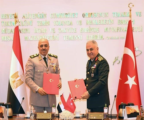 Egyptian Chief of Staff Concludes Official Visit to Turkey