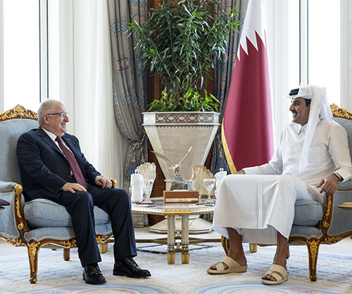 Emir of Qatar, Prime Minister Receive Turkish Minister of National Defence 