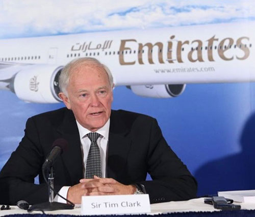 Emirates President Tim Clark to Retire in June 2020