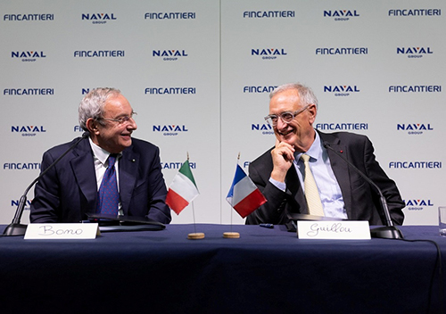 Fincantieri, Naval Group Sign Joint Venture Agreement 