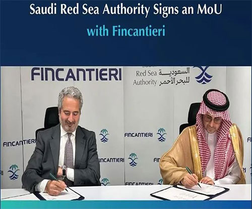 Fincantieri, Saudi Red Sea Authority Sign Agreement for Maritime & Coastal Development