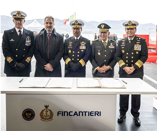Fincantieri Delivers Second Multi-Mission Combat Vessel to Indonesian Navy