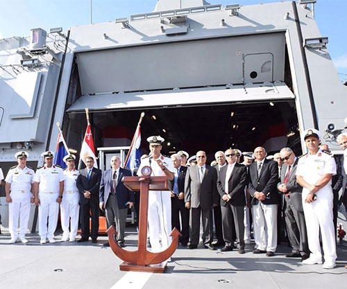 First German Meko A-200 Frigate Joins Egyptian Navy in Alexandria 