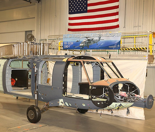 First Sikorsky Combat Rescue Helicopter Enters Final Assembly