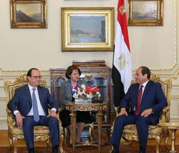 France Inks Military Telecommunications Satellite Deals with Egypt
