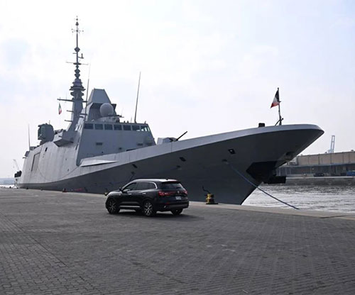 French Navy Frigate Makes Port Call in Kuwait
