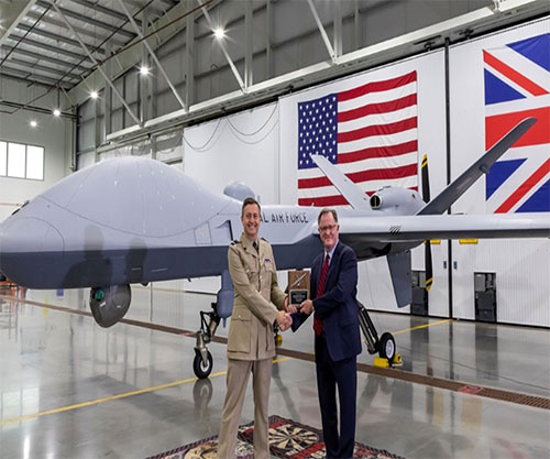 GA-ASI Hands Over First Protector RG Mk1 Drone to UK’s Royal Air Force