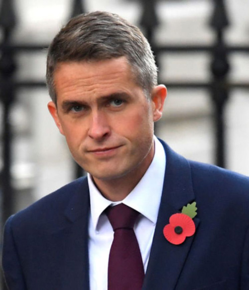 Gavin Williamson Named UK Defence Secretary