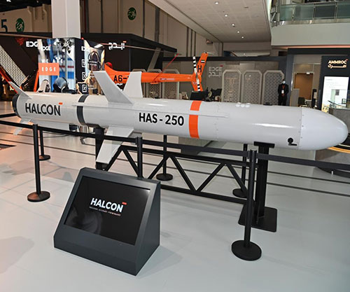 HALCON Unveils First Anti-Ship Cruise Missile at IDEX 2021