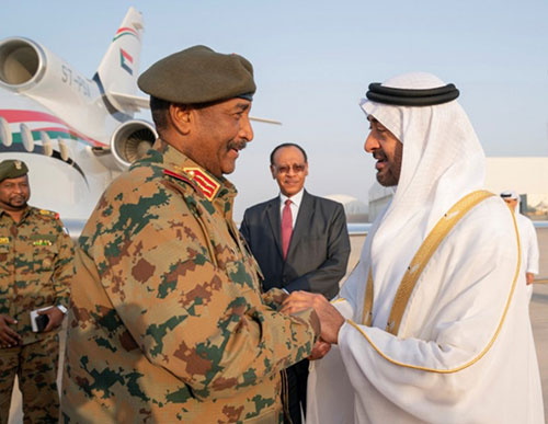 Head of Sudan’s Transitional Military Council Visits UAE, Egypt