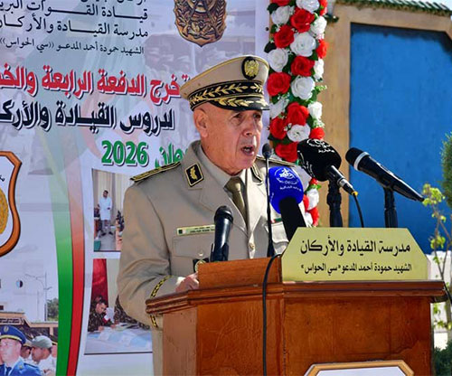 Higher Algerian Military Schools Hold Graduation Ceremonies