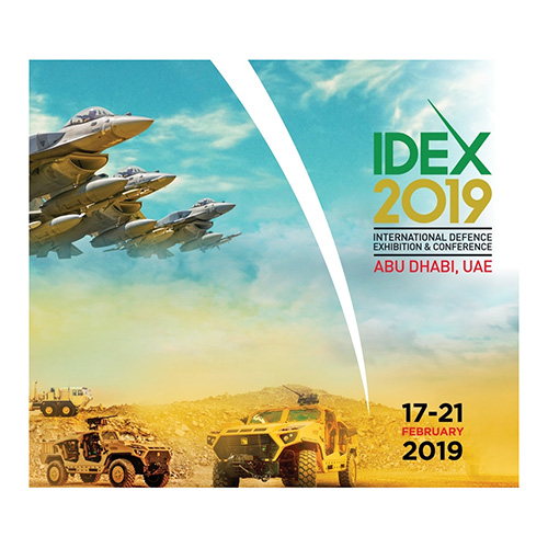 IDEX & NAVDEX 2019 Secure 95% Space Booking