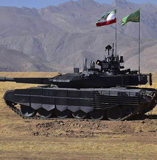 Iran Tests Active Protection System on Home-Made Tanks