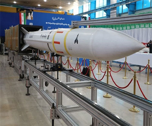 Iran Unveils Extended Range of Bavar-373 Missile; Launches Solid Fuel Suborbital Carrier