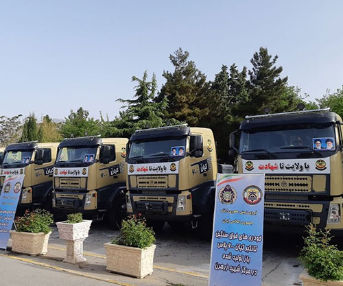 Iranian Army Unveils Super Heavy Vehicles, Medical Equipment