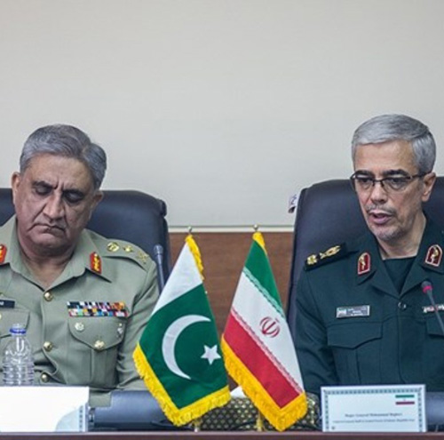 Iranian Chief-of-Staff Receives Pakistani Counterpart