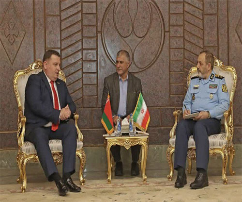 Iranian Defense Minister, Chairman of Belarus’ Committee for Military Industry Hold Talks Iranian Defense Minister, Chairman of Belarus’ Committee for Military Industry Hold Talks