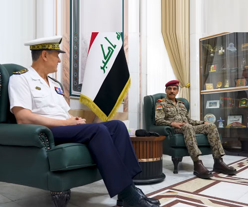 Iraq’s Army Chief of Staff Receives Deputy Chief of French Armed Forces Iraq’s Army Chief of Staff Receives Deputy Chief of French Armed Forces
