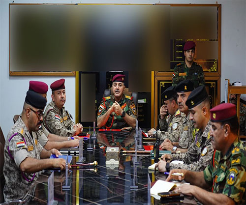 Iraq’s Deputy Chief of Staff for Training Inspects Chemical Weapons Units Iraq’s Deputy Chief of Staff for Training Inspects Chemical Weapons Units