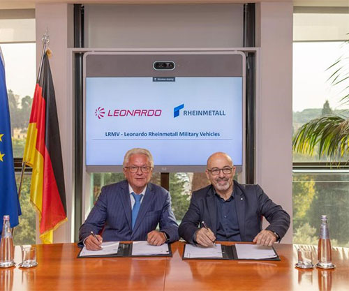 JV Leonardo Rheinmetall Military Vehicles to Supply First 21 Vehicles to Italian Army JV Leonardo Rheinmetall Military Vehicles to Supply First 21 Vehicles to Italian Army