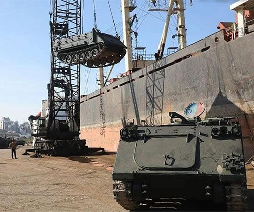 Jordan Donates 62 Armored Personnel Carriers to Lebanese Armed Forces