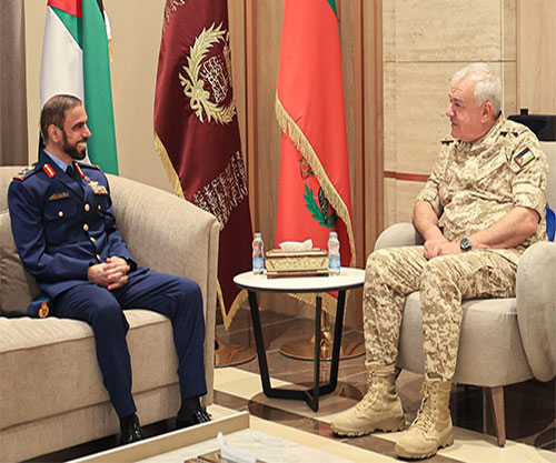 Jordanian Army Chief Discusses Defence Cooperation with UAE, US Delegations